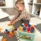 12 viename variklio konstruktoriaus dėžė WOOPIE GREEN Montessori