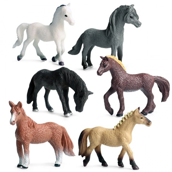 16 arklių figūrėlių rinkinys WOOPIE
