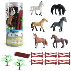 16 arklių figūrėlių rinkinys WOOPIE