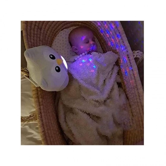 2 viename pelėdos projektorius – 10 lopšinių WOOPIE BABY