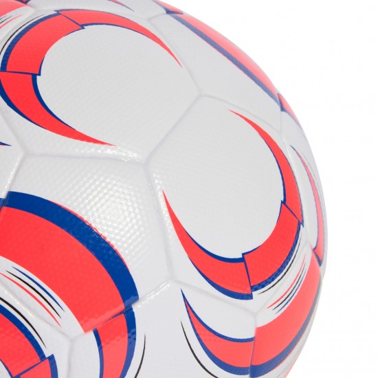 adidas Tiro League J350 futbolo kamuolys, baltas ir oranžinis