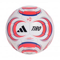 adidas Tiro League J350 futbolo kamuolys, baltas ir oranžinis