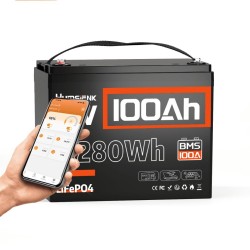 Akumuliatorius Humsienk ORIGIN 12V 100 Ah Bluetooth LiFePO4 (107 A BMS)