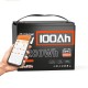 Akumuliatorius Humsienk ORIGIN 12V 100 Ah Bluetooth LiFePO4 (107 A BMS)