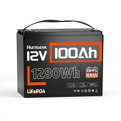Akumuliatorius Humsienk ORIGIN 12V 100 Ah LiFePO4 (107 A BMS)