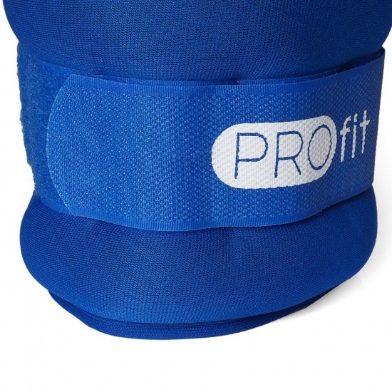 Apkrova Ant Rankų Ir Kojų Profit Evolution 2x0,75kg Mėlyna DK 3310 Apkrova Ant Rankų Ir Kojų Profit Evolution 2x0,75kg Mėlyna DK 3310