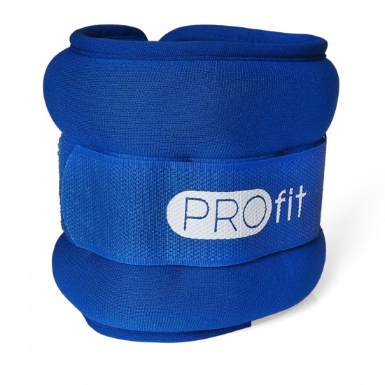 Apkrova Ant Rankų Ir Kojų Profit Evolution 2x0,75kg Mėlyna DK 3310 Apkrova Ant Rankų Ir Kojų Profit Evolution 2x0,75kg Mėlyna DK 3310