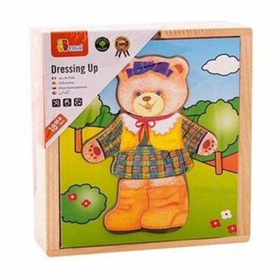Aprengimo Dėlionė Viga Wooden Puzzle