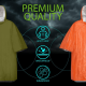 Apsiaustas nuo lietaus Essential Survival Rain Oranžinis Apsiaustas nuo lietaus Essential Survival Rain Oranžinis