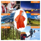 Apsiaustas nuo lietaus Essential Survival Rain Oranžinis Apsiaustas nuo lietaus Essential Survival Rain Oranžinis