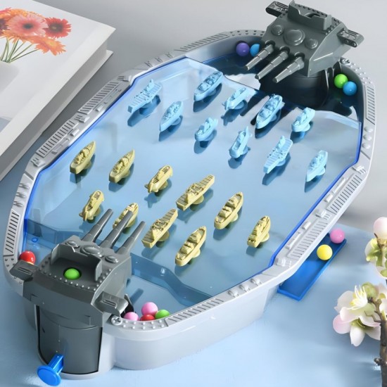 Arkadinis žaidimas „Karinio jūrų laivyno mūšis“ 3D laivų kamuoliukų paleidėjas WOOPIE