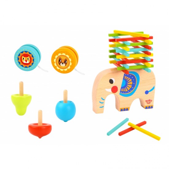 Arkadinių žaidimų rinkinys, 46 vnt. TOOKY TOY
