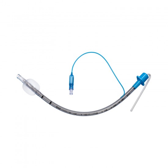 Armuotas endotrachėjinis vamzdelis su manžete ir iš anksto įdėtu kištuku, sterilus, 5,5 mm, sudėtyje yra ftalatų
