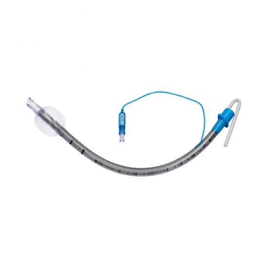 Armuotas endotrachėjinis vamzdelis su manžete ir iš anksto įdėtu kištuku, sterilus, 7,5 mm, sudėtyje yra ftalatų