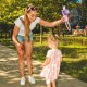 Astronauto burbulų aparatas rožinis WOOPIE