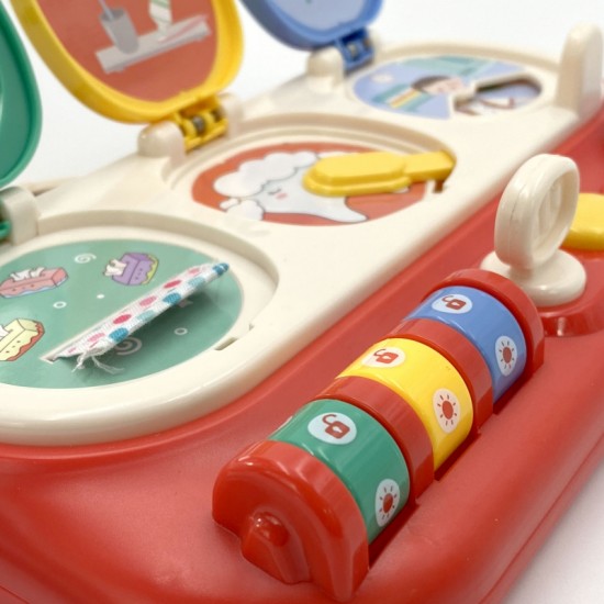 Atrask ir patikrink manipuliacinį edukacinį žaislą WOOPIE BABY
