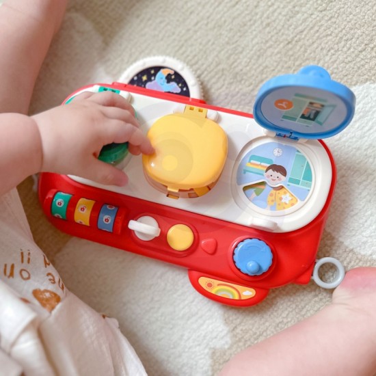 Atrask ir patikrink manipuliacinį edukacinį žaislą WOOPIE BABY