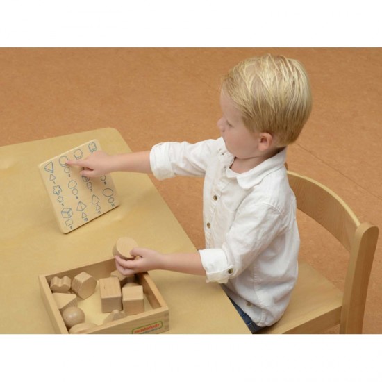 Atspėk lietimu Atspėk formas 12 elementų Masterkidz