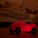 Automobilis klasikinis važiuojamasis automobilis su šviečiančiu garso signalu BIG Bobby