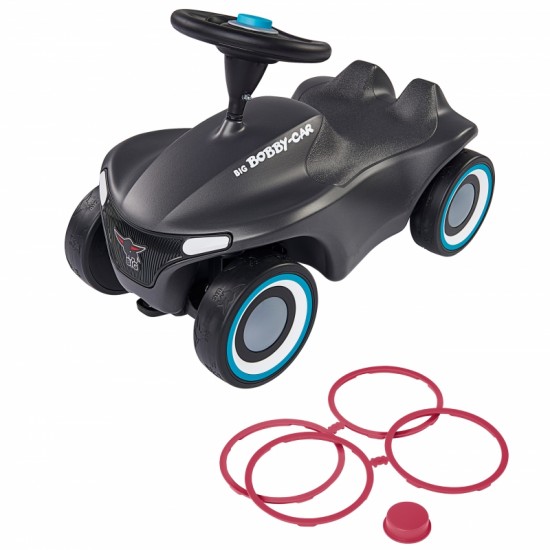 Automobilis Neo antracito spalvos BIG Ježdzik Bobby