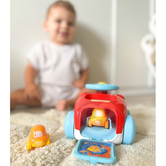 Automobilių paleidimo automatinių katapultų rinkinys WOOPIE BABY