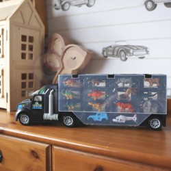 Automobilių transporteris dinozaurų sunkvežimis WOOPIE