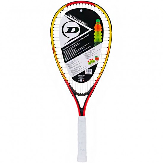 Badmintono Raketės Rinkinys Dunlop Geltonai Raudonas 762091 Badmintono Raketės Rinkinys Dunlop Geltonai Raudonas 762091