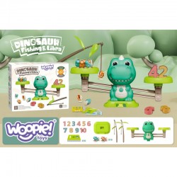 Balanso Svarstyklės Balanso Stalo Žaidimas Žvejyba Dinozauras Žuvys Mokslas Abacus WOOPIE