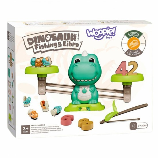 Balanso Svarstyklės Balanso Stalo Žaidimas Žvejyba Dinozauras Žuvys Mokslas Abacus WOOPIE
