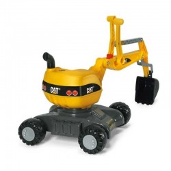 Besisukantis ekskavatorius, geltonas Rolly Toys RollyDigger CAT