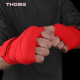 Bokso tvarstis THOMS Real Red 5cm x 4,5m iš 100% medvilnės Bokso tvarstis THOMS Real Red 5cm x 4,5m iš 100% medvilnės