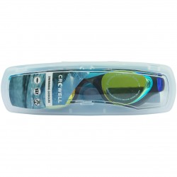 Crowell GS23 Splash Mirror vaikiški plaukimo akiniai, pilki/turkio spalvos
