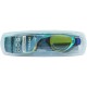 Crowell GS23 Splash Mirror vaikiški plaukimo akiniai, pilki/turkio spalvos