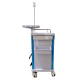 Daugiafunkcis medicininis vežimėlis KASMAN Blue 625*475*950mm
