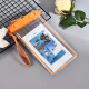 Dėklas neperšlampantis Mobiliam telefonui Maxi 105*175, Oranžinis Dėklas neperšlampantis Mobiliam telefonui Maxi 105*175, Oranžinis