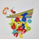 Dėlionė abėcėlės Raidžių, žodžių, gyvūnų mokymasis 57 vnt. TOOKY TOY Montessori
