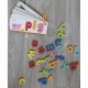 Dėlionė abėcėlės Raidžių, žodžių, gyvūnų mokymasis 57 vnt. TOOKY TOY Montessori