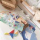 Dėlionė vaikams Lavinimosi figūros Figūrėlės Formos 18 vnt. TOOKY TOY Tangram