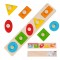 Dėlionė vaikams, mokymosi formų, figūrų, spalvų 7 vnt. CLASSIC WORLD Montessori