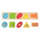 Dėlionė vaikams, mokymosi formų, figūrų, spalvų 7 vnt. CLASSIC WORLD Montessori