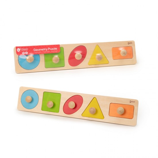 Dėlionė vaikams, mokymosi formų, figūrų, spalvų 7 vnt. CLASSIC WORLD Montessori