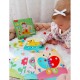 Dėlionės Kaladėlės Vaikams Gyvūnai Suderinti Mokymosi Formos Spalvos + Lentos TOOKY TOY
