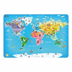 Dėlionės pasaulio žemėlapis Classic World
