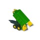 Didelė dviašė John Deere savivartė priekaba Rolly Toys