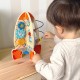 Didelė medinė edukacinė daugiafunkcinė raketa Tooky Toy