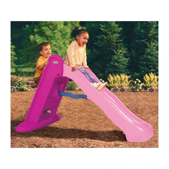 Didelė rožinė čiuožykla 150 cm Little Tikes