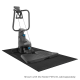 Didelės apkrovos teniruoklio kilimėlis TEETER Fitness 144x75