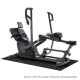 Didelės apkrovos teniruoklio kilimėlis TEETER Fitness 144x75