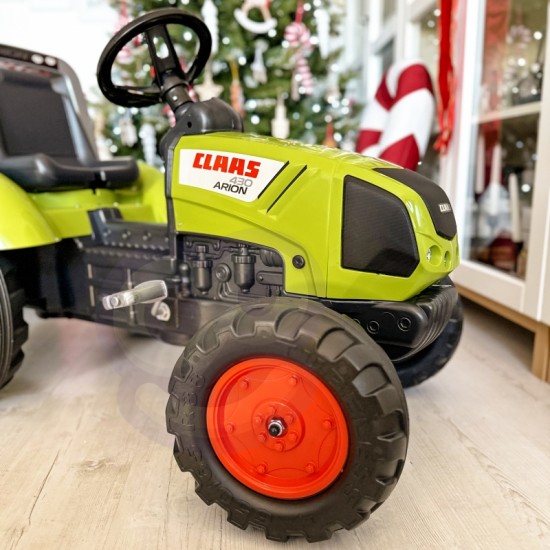 Didelis pedalų traktorius su priekaba Claas nuo 3 metų amžiaus FALK
