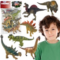 Dinozauro figūrėlių rinkinys, 6 vnt. T-Rex WOOPIE